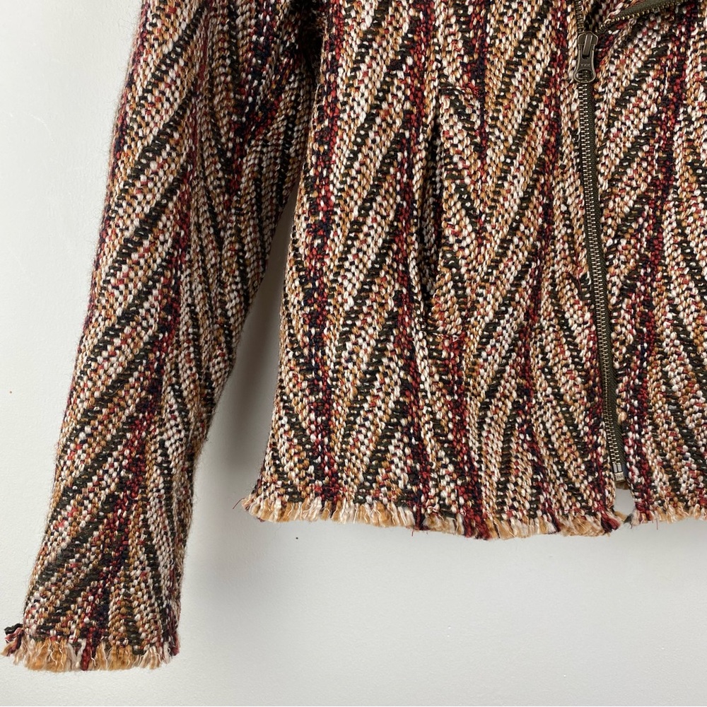Stylish Multicolor Zigzag Jacket - image 4